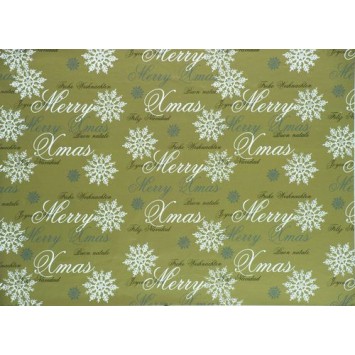 Christmas Premium Coated Gift Wrap 250m x 70cm  3A5560